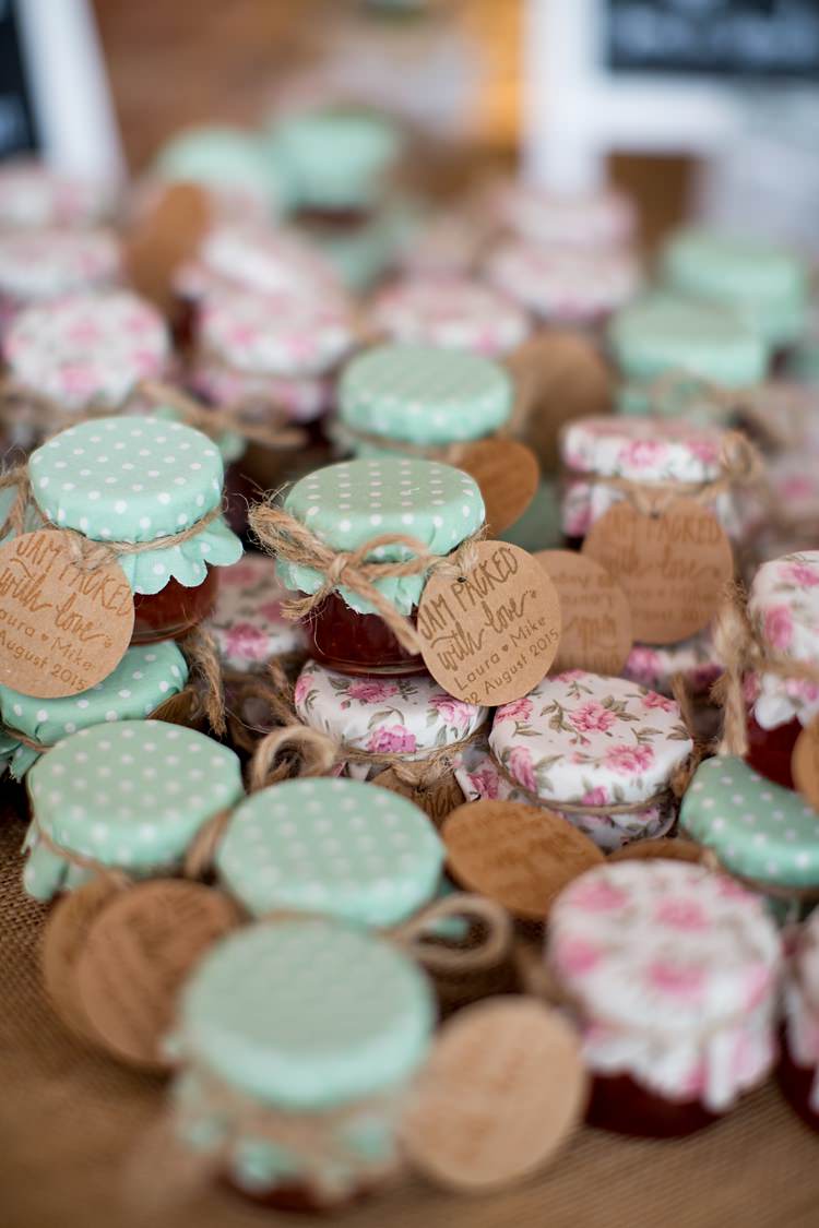 Jam Favours Labels Pastel Country Garden Wedding http://www.katherineashdown.co.uk/ 