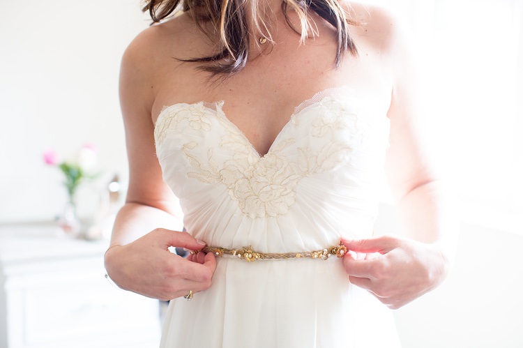 Twine Gold Belt Bride Bridal Dress Natural Soft Stylish Luxe Wedding http://www.katherineashdown.co.uk/