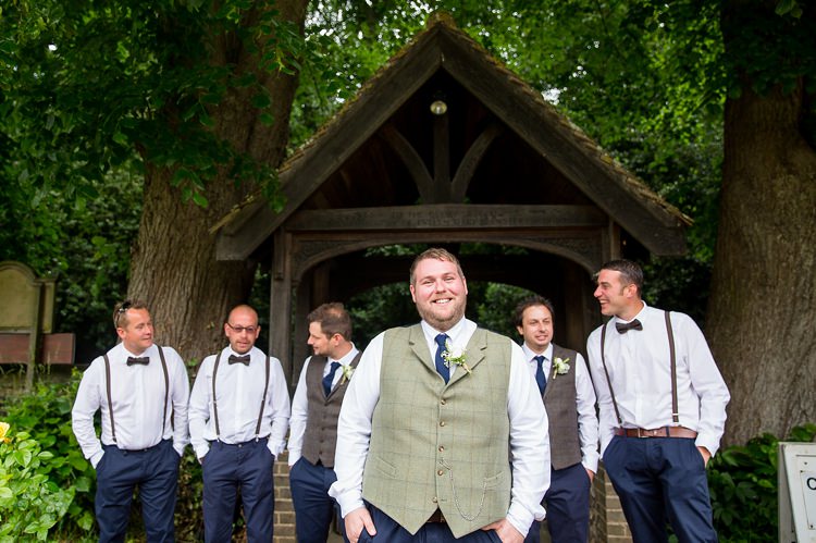 Tweed Waistcoat Groom Knitted Tie Braces Bow Tie Groomsmen Natural Soft Stylish Luxe Wedding http://www.katherineashdown.co.uk/