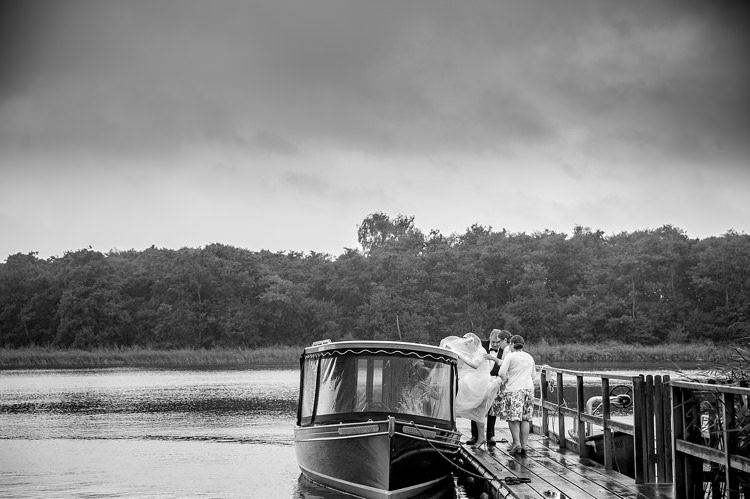 Boat Transport Floral Mustard Boathouse Wedding http://www.katherineashdown.co.uk/