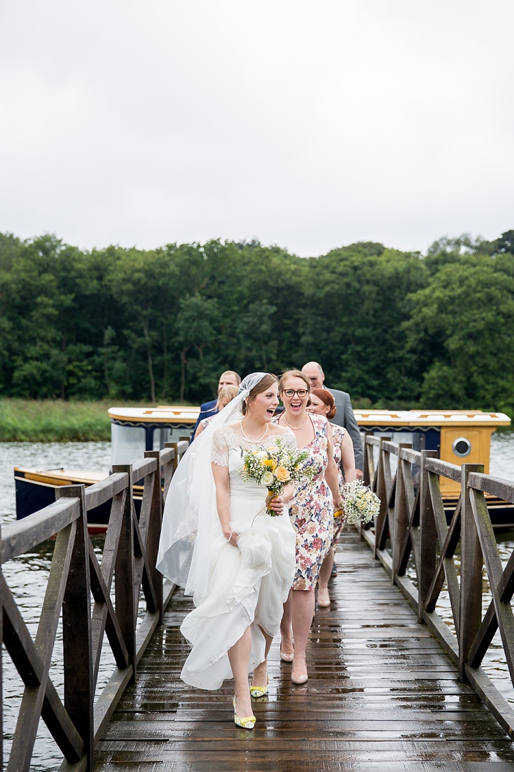 Floral Mustard Boathouse Wedding http://www.katherineashdown.co.uk/