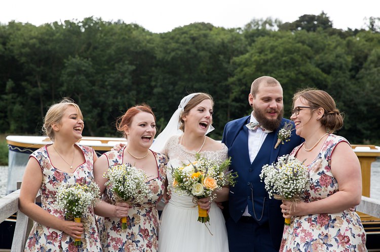 Floral Mustard Boathouse Wedding http://www.katherineashdown.co.uk/