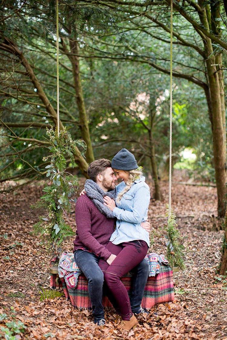 Woodland Styled Couple Shoot http://www.katherineashdown.co.uk/