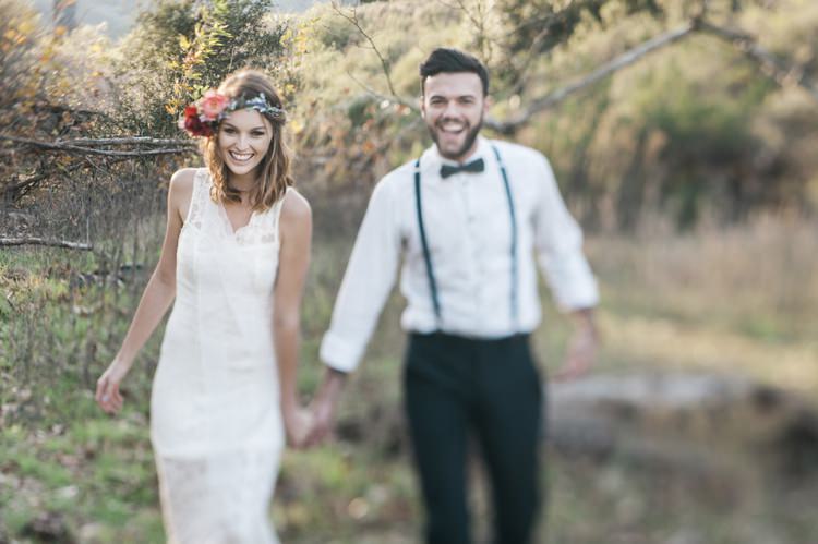 Hip Bohemian Styled Elopement http://www.kylieraephotography.com/