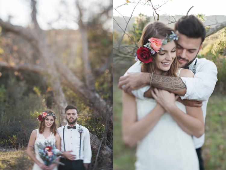 Hip Bohemian Styled Elopement http://www.kylieraephotography.com/
