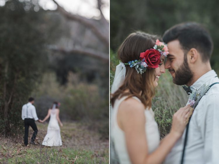 Hip Bohemian Styled Elopement http://www.kylieraephotography.com/