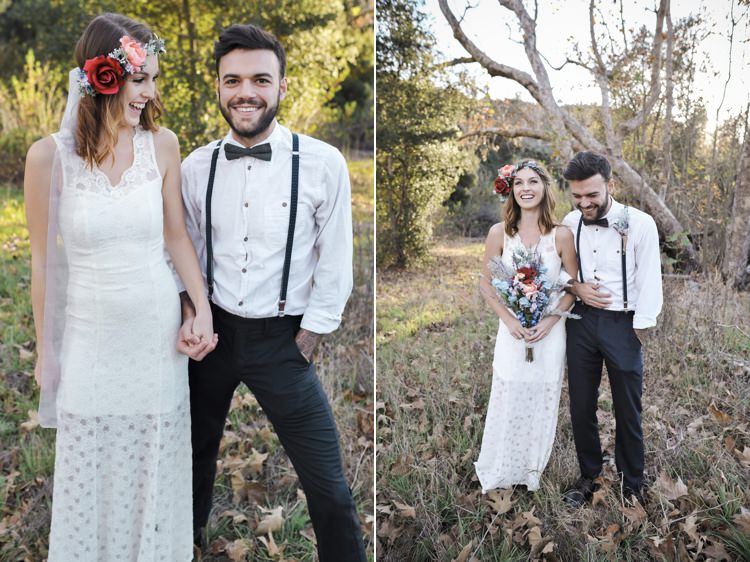 Hip Bohemian Styled Elopement http://www.kylieraephotography.com/