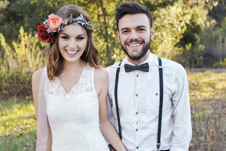 Hip Bohemian Styled Elopement http://www.kylieraephotography.com/