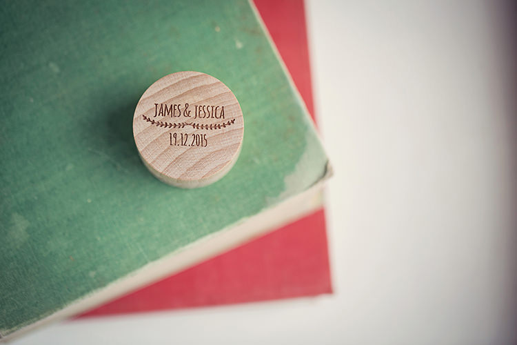 Wooden Ring Box Personalised Alpine Winter Christmas Wedding http://www.tireedawson.co.uk/