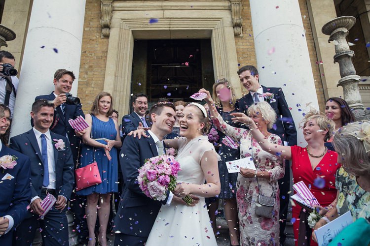 Bright Fun Pink Peonies Wedding http://assassynation.co.uk/