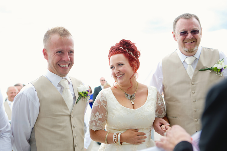Informal Hand Made Beach Wedding http://www.lydiastampsphotography.com/