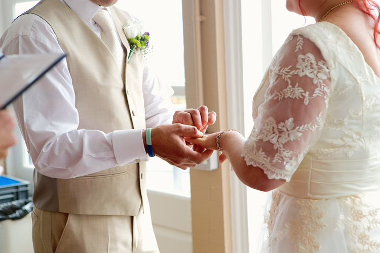 Informal Hand Made Beach Wedding http://www.lydiastampsphotography.com/