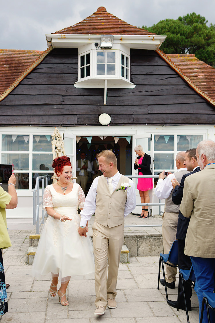 Informal Hand Made Beach Wedding http://www.lydiastampsphotography.com/