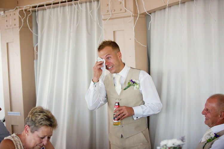 Informal Hand Made Beach Wedding http://www.lydiastampsphotography.com/