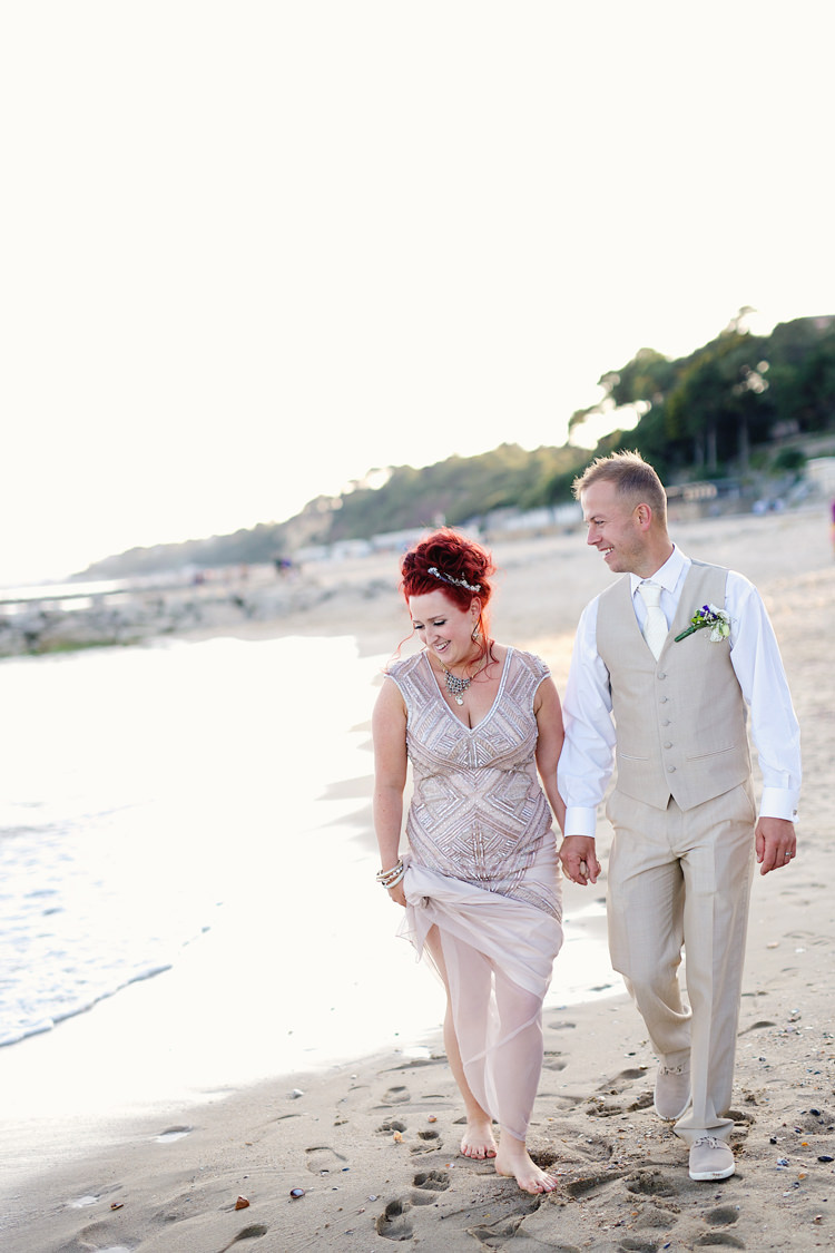 Informal Hand Made Beach Wedding http://www.lydiastampsphotography.com/