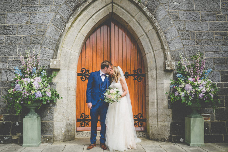 Church Flowers Arrangements Chilled Stylish Countryside Wedding http://mementophotography.ie/