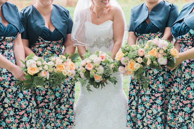 Rustic Floral Peach Wedding http://www.folegaphotography.co.uk/
