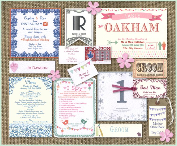 Tickled Pink Wedding Stationery UK Supplier Directory