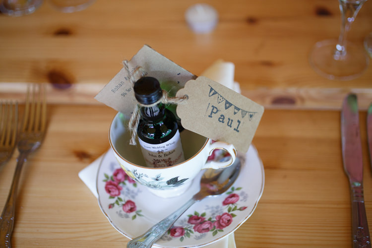 Tea Cup Favours Place Setting Name Country Fete Garden Festival Wedding http://sharoncooper.co.uk/
