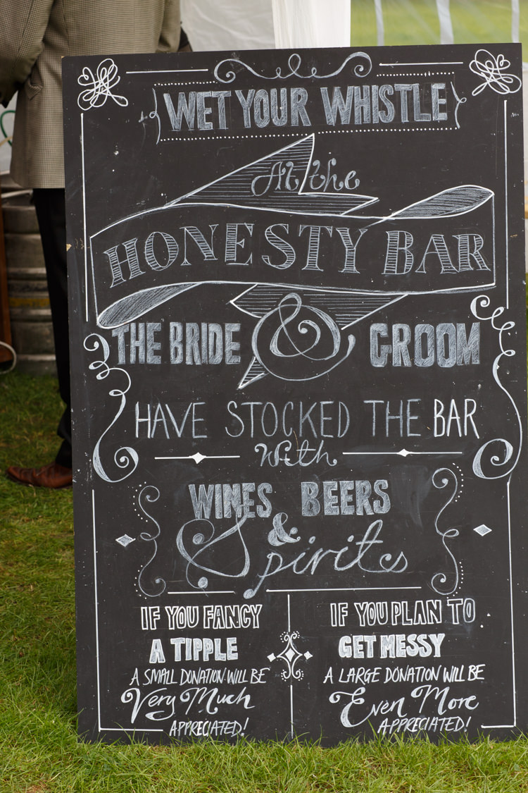 Honesty Bar Sign Country Fete Garden Festival Wedding http://sharoncooper.co.uk/