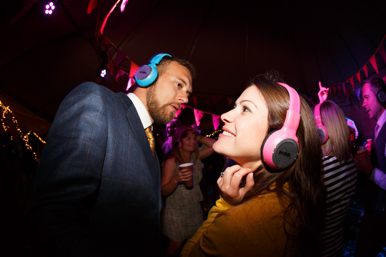 Silent Disco Country Fete Garden Festival Wedding http://sharoncooper.co.uk/