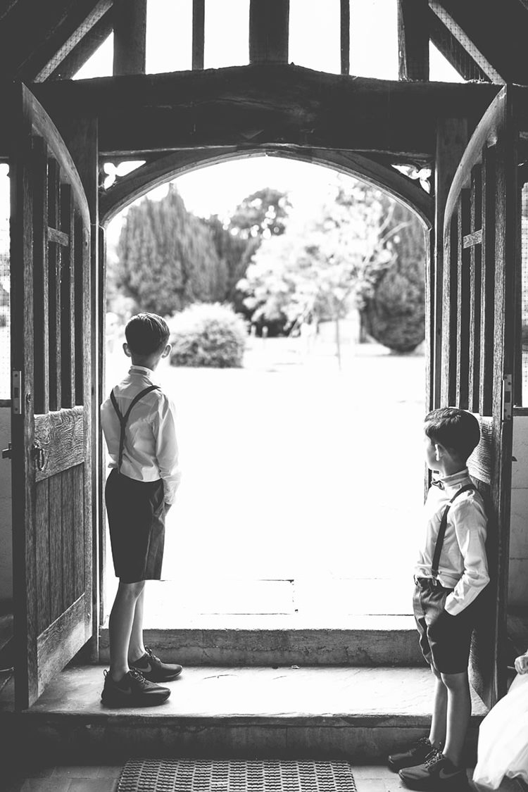 Page Boys Nike Trainers Bow Ties Braces Shorts Origami Books Barn Wedding http://storyandcolour.co.uk/