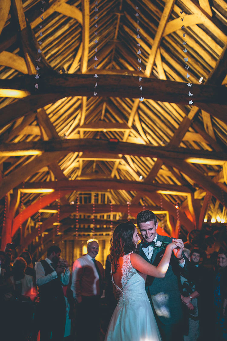 Origami Books Barn Wedding http://storyandcolour.co.uk/