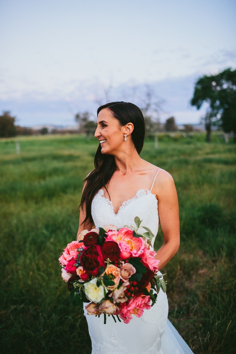 Long Hair Bride Bridal Whimsical Barn Wedding Australia http://throughthewoodsweran.co.uk/