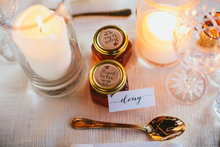 Honey Favours Whimsical Barn Wedding Australia http://throughthewoodsweran.co.uk/