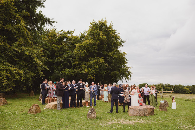 Outdoor Ceremony UK Humanist Fun Outdoorsy Farm Wedding http://www.samgibsonweddings.co.uk/