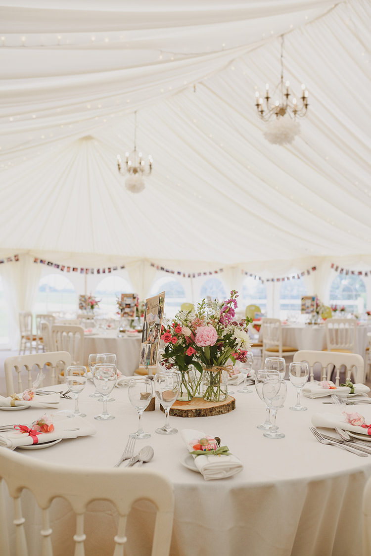 Marquee Pretty Pink Fun Outdoorsy Farm Wedding http://www.samgibsonweddings.co.uk/