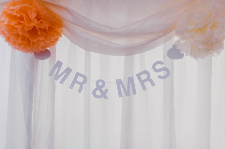 Mr Mrs Bunting Home Made Garden Party Wedding www.purplepeartreephotography.com