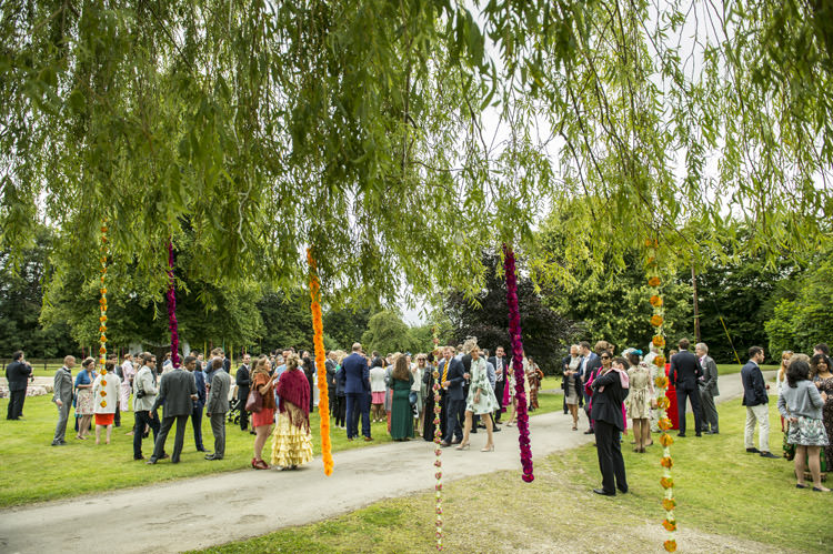 Fun Glittery Outdoor Colourful Wedding http://www.reportography.com/