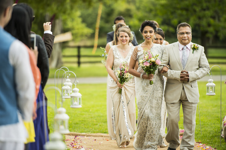 Fun Glittery Outdoor Colourful Wedding http://www.reportography.com/