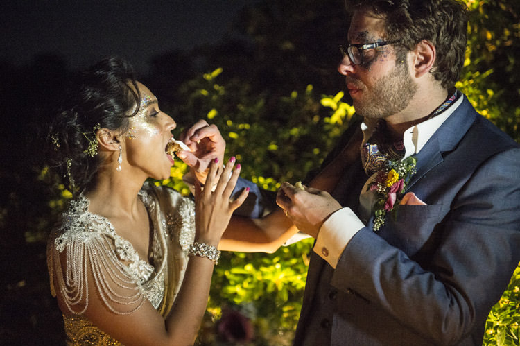 Fun Glittery Outdoor Colourful Wedding http://www.reportography.com/