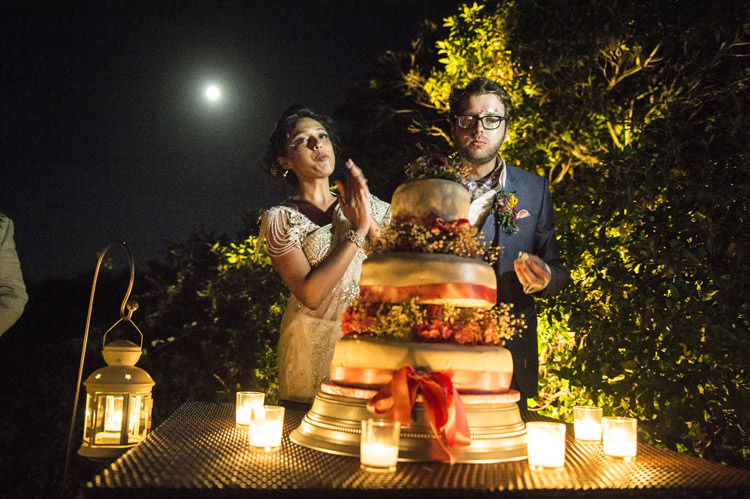 Fun Glittery Outdoor Colourful Wedding http://www.reportography.com/