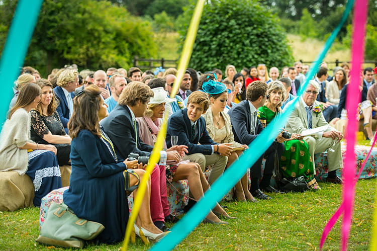Fun Glittery Outdoor Colourful Wedding http://www.reportography.com/