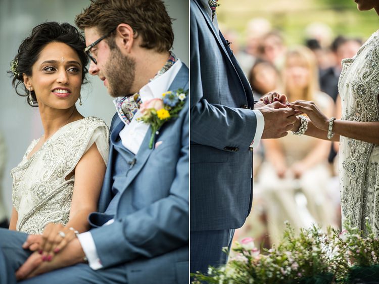 Fun Glittery Outdoor Colourful Wedding http://www.reportography.com/