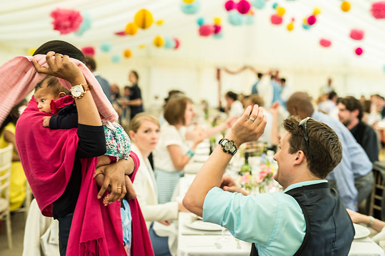 Fun Glittery Outdoor Colourful Wedding http://www.reportography.com/
