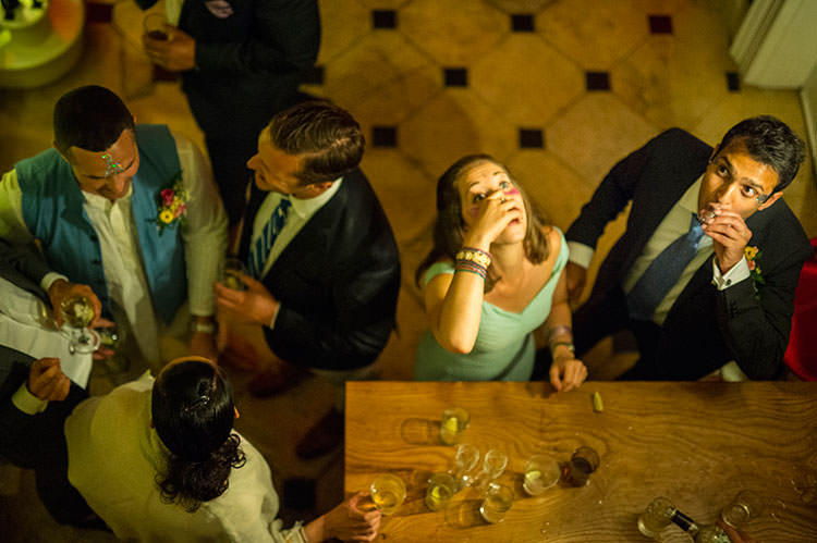 Fun Glittery Outdoor Colourful Wedding http://www.reportography.com/