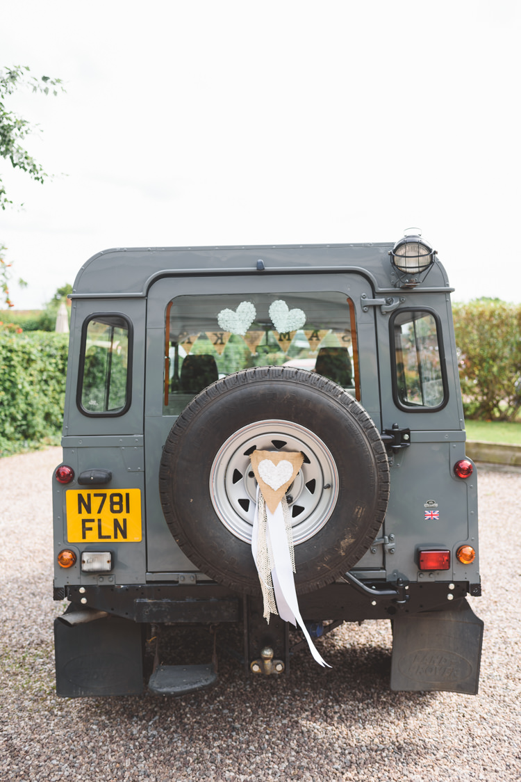 Land Rover Car Stylish Festival Farm Garden Wedding http://www.lisadawn.co.uk/