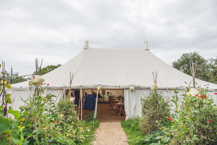 Pole Tent Marquee Allotment Stylish Festival Farm Garden Wedding http://www.lisadawn.co.uk/