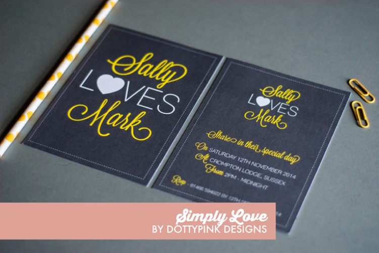 Dottypink Designs Wedding Stationery Directory UK Suppliers