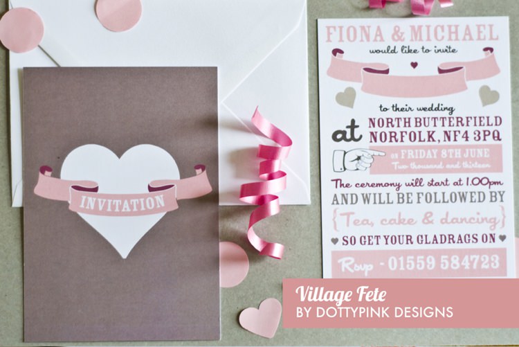 Dottypink Designs Wedding Stationery Directory UK Suppliers