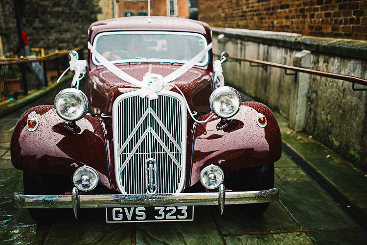Red Classic Car Relaxed Quirky Sailing Club Wedding http://www.stevebridgwoodphotography.co.uk/