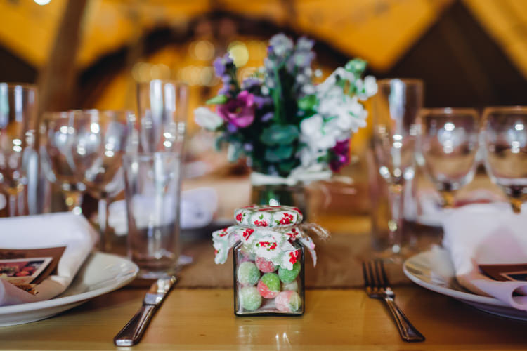 Sweet Favours Rustic Relaxed Blue Tipi Wedding http://www.lucylittle.co.uk/