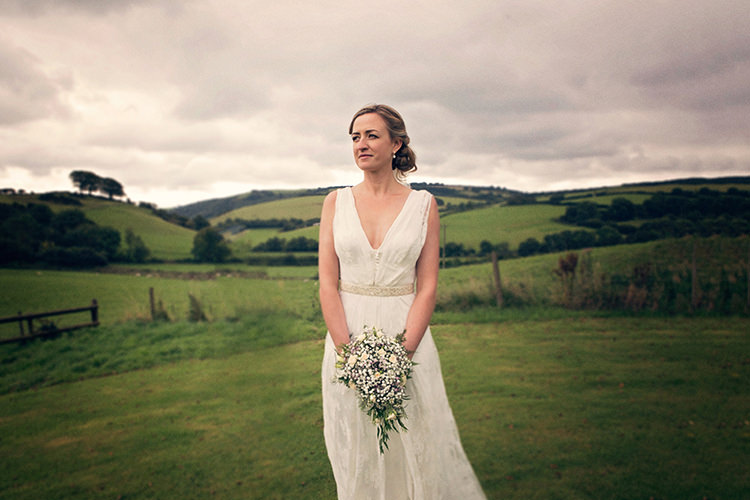 Charlie Brear Dress Gown Bride Bridal Straps Stylish Relaxed Fun Marquee Wedding http://www.bennicarolweddingphotography.com/