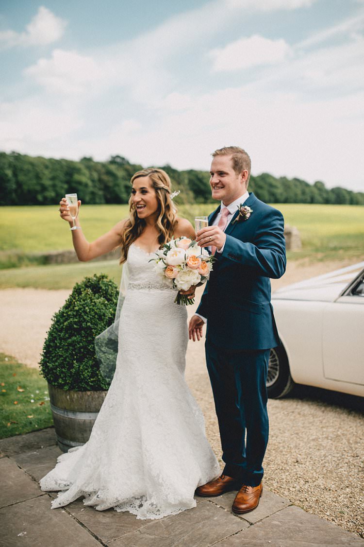 Rustic Chic Blush Barn Wedding http://www.kerrydiamondphotography.com/