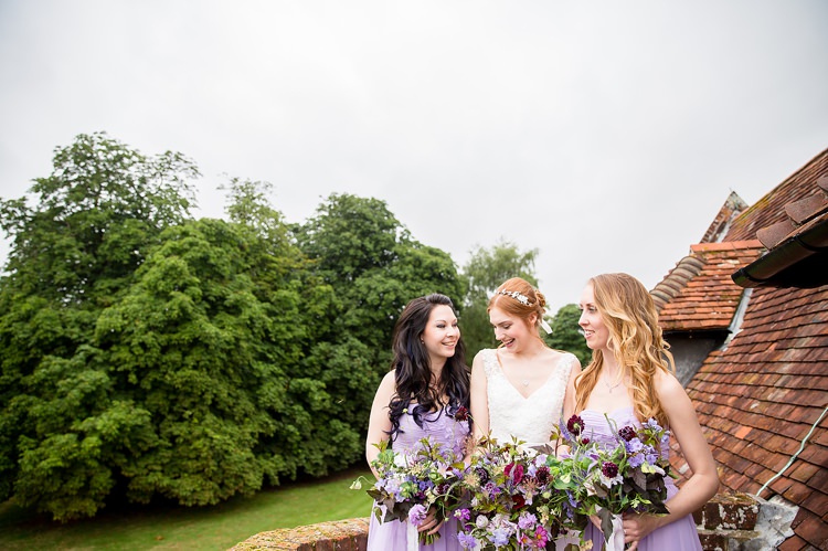 Lilac Bridesmaid Dresses Natural Ethereal Purple Wedding http://www.katherineashdown.co.uk/