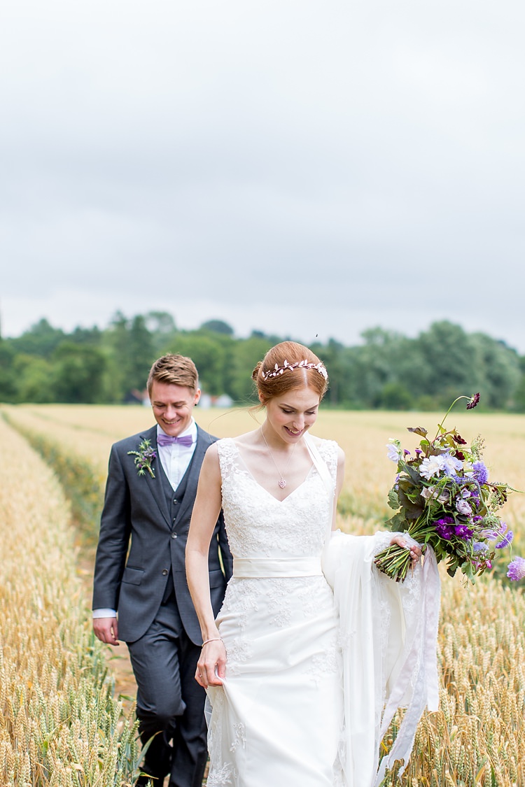 Natural Ethereal Purple Wedding http://www.katherineashdown.co.uk/